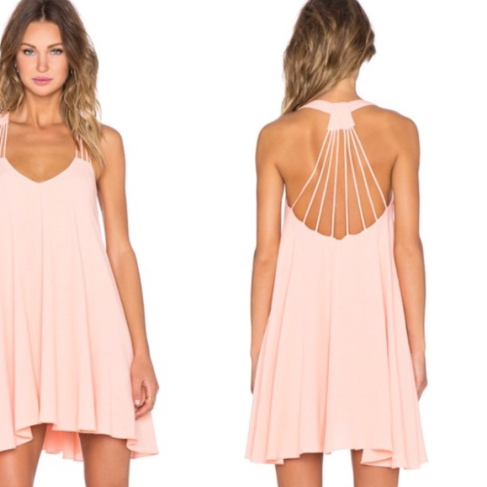 Lucyparis dress pink orange